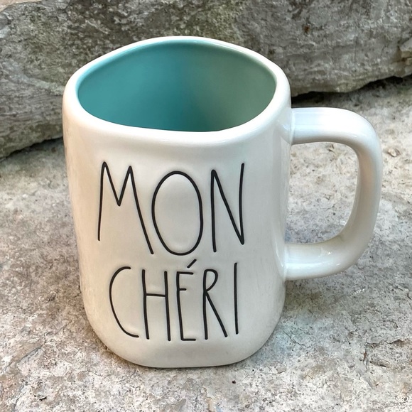 Rae Dunn MON CHERI Double Sided Mug - Picture 4 of 4